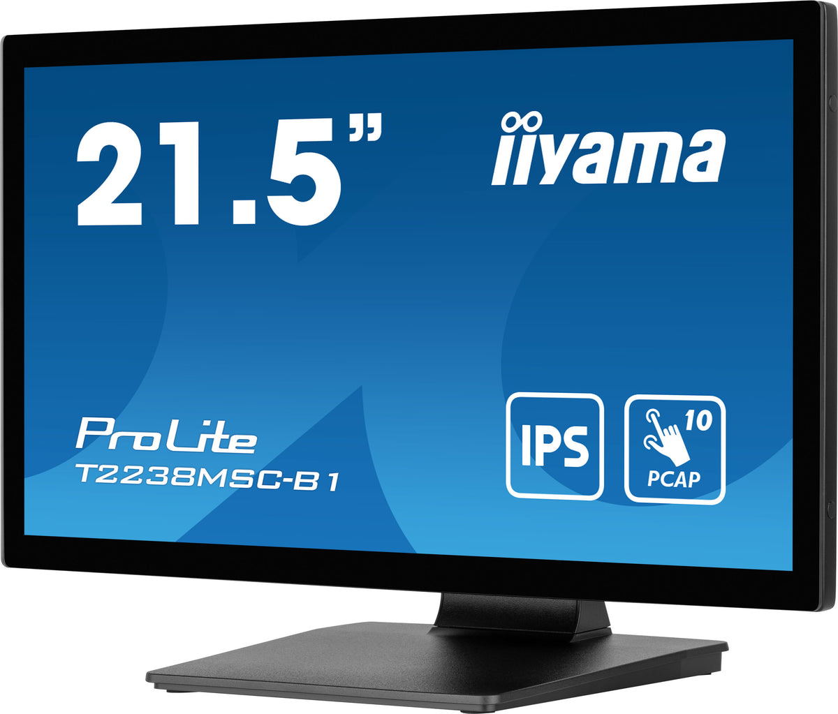 21.5" Bonded PCAP Bezel Free 10P Touch w