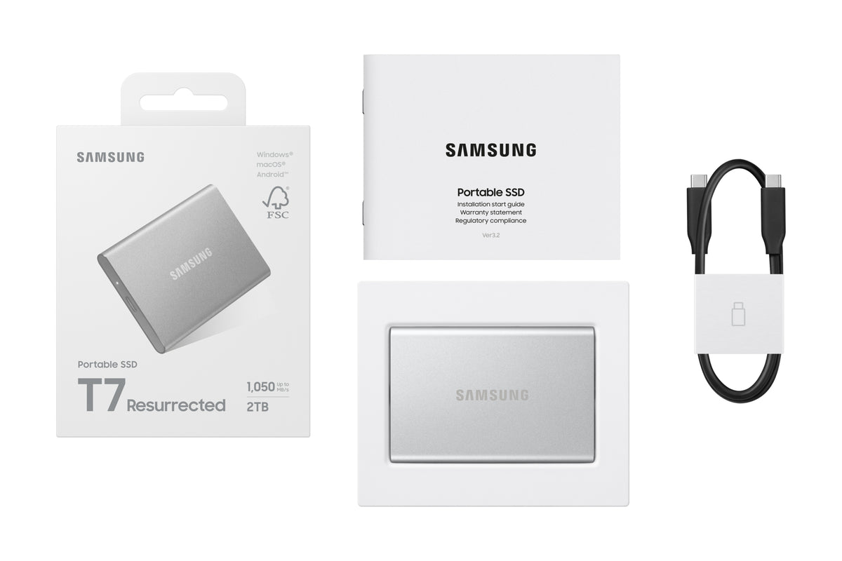 Samsung Portable SSD T7 Resurrected 2TB