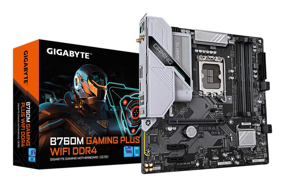 GIGABYTE B760M GAMING PLUS WIFI DDR4 Intel B760 LGA 1700 micro ATX
