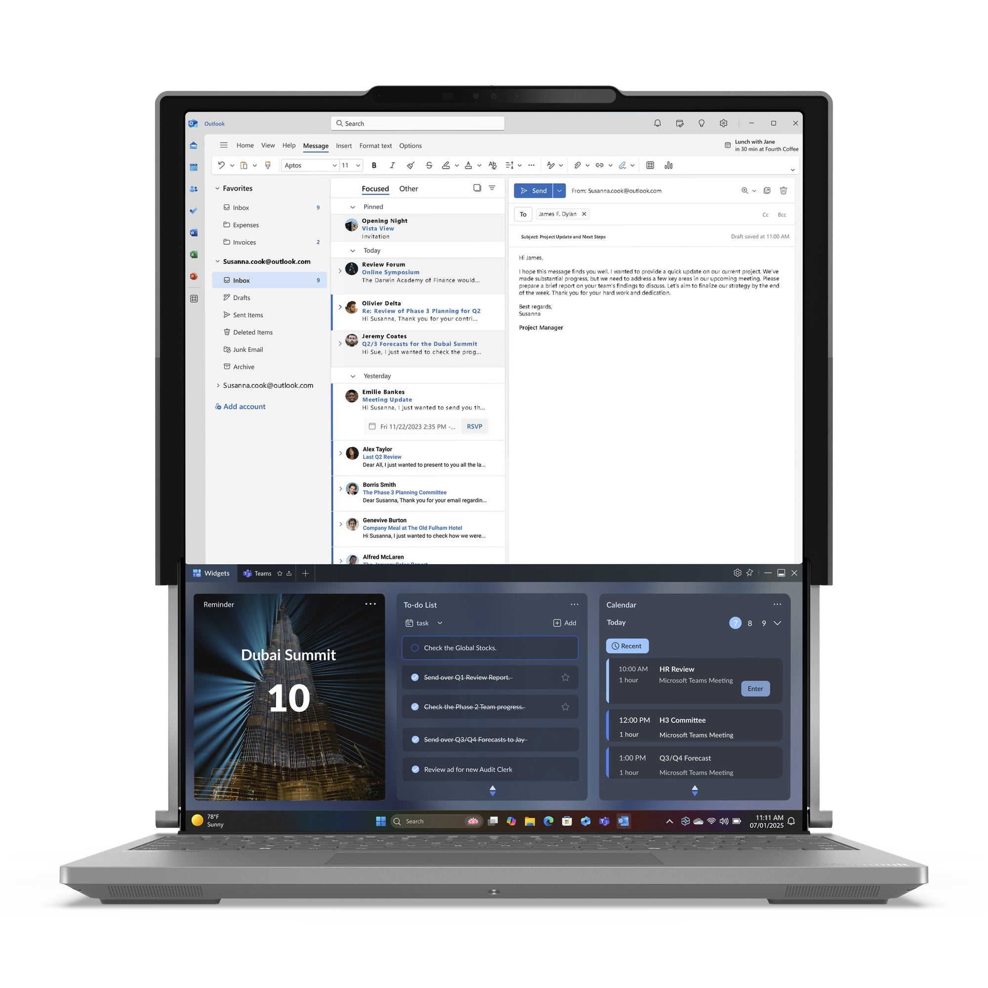 LENOVO ThinkBook Plus - G6 - Rollable - 14" OLED - Intel Core Ultra 7 - 258V - W11Pro - 32Go RAM - 1To SSD