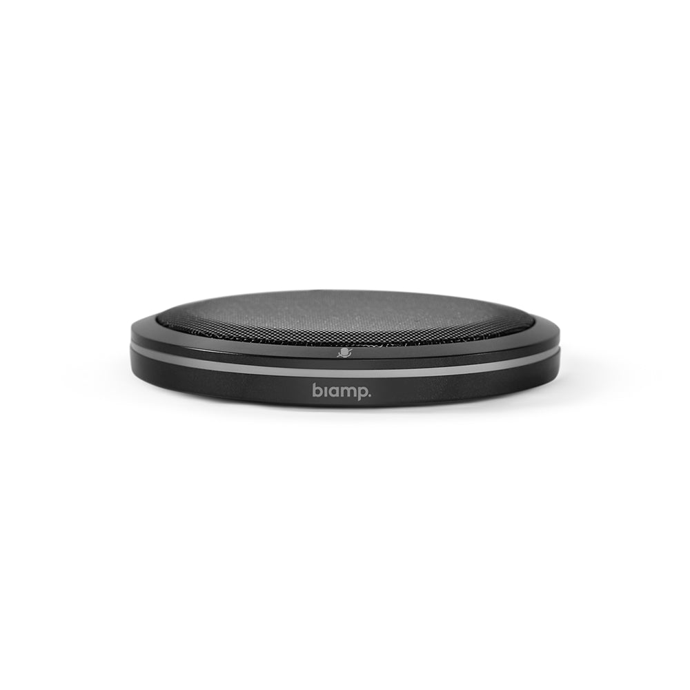 Biamp AVB lowprofile tabletop microphone for use in Tesira systems Black