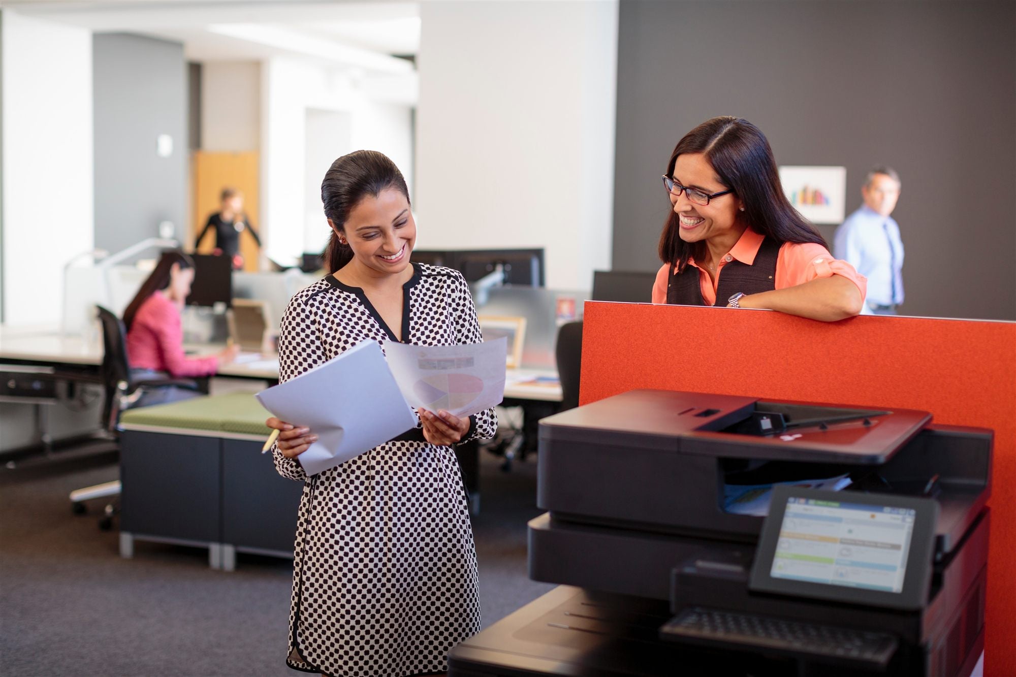 HP LaserJet Enterprise Flow M880z MFP colour laser A3 297x420mm A3 46ppm Copy 46ppm Print 2100sheets USB LAN