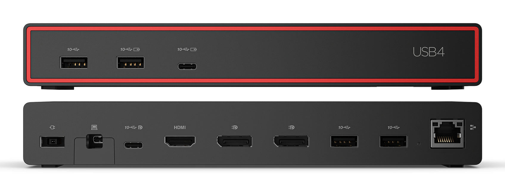 LENOVO ThinkPad 5000 Docking station USB4 HDMI 2xDisplayport (DP) 2xUSB-C LAN (RJ-45) 1GbE 4xUSB 100Watt Europe (EU)