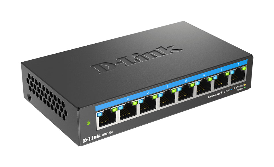 D-LINK Switch 8ports Multigigabit 2.5Gps