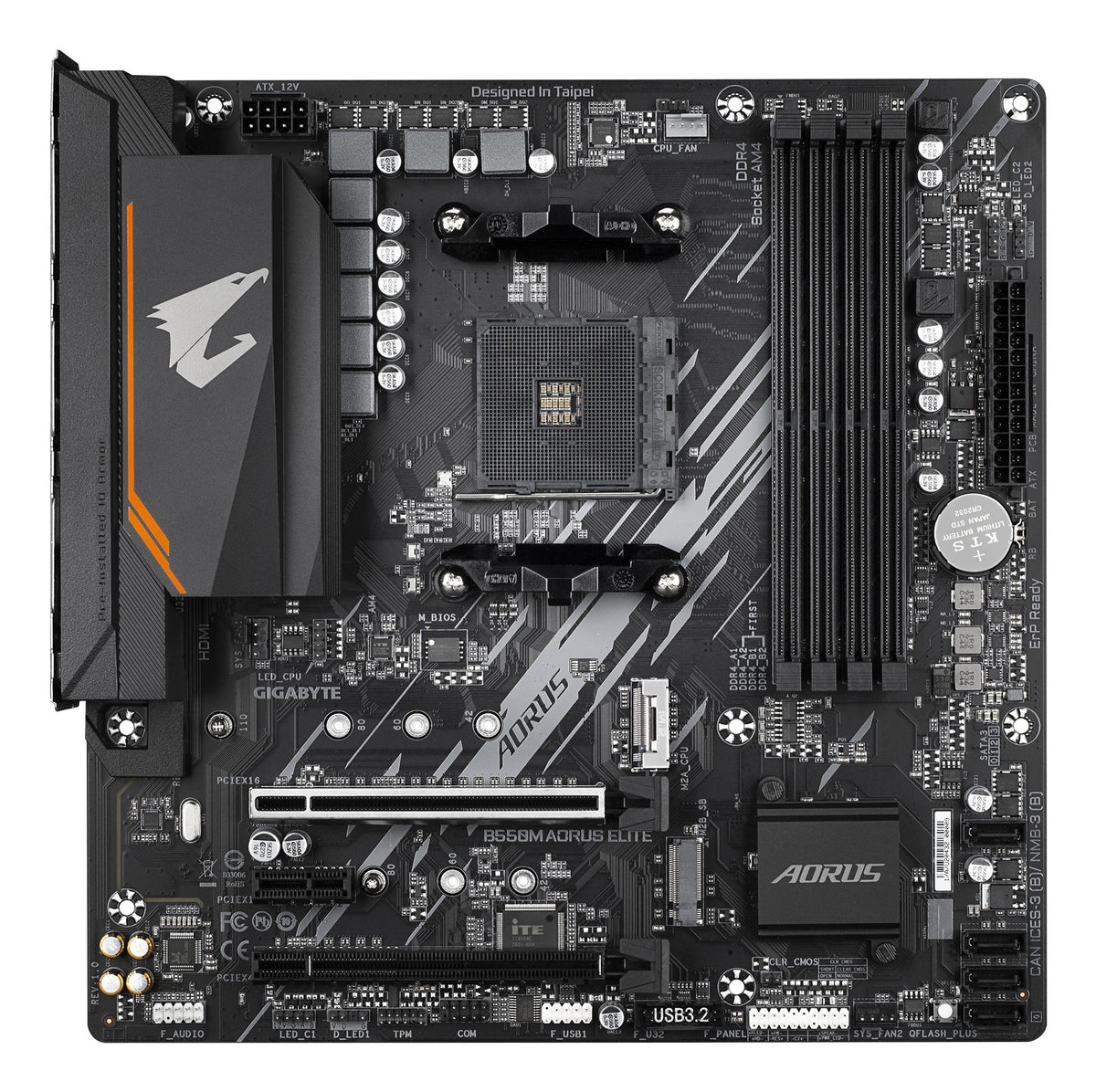 Gigabyte B550M AORUS ELITE AMD B550 Emplacement AM4 micro ATX