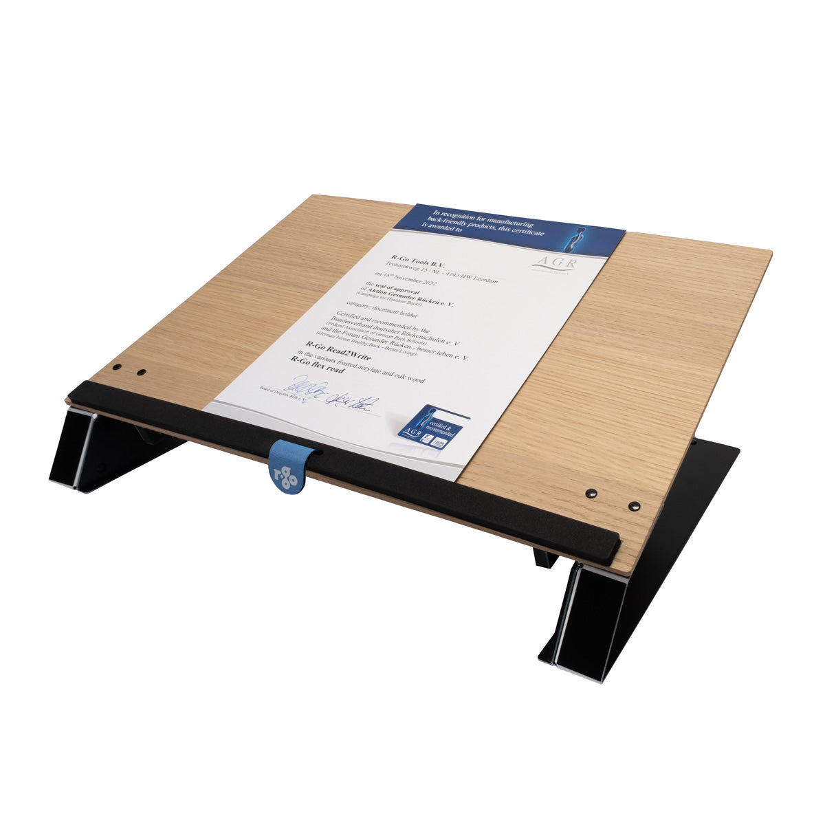 R-GO TOOLS Porte documents Read2Write, chêne