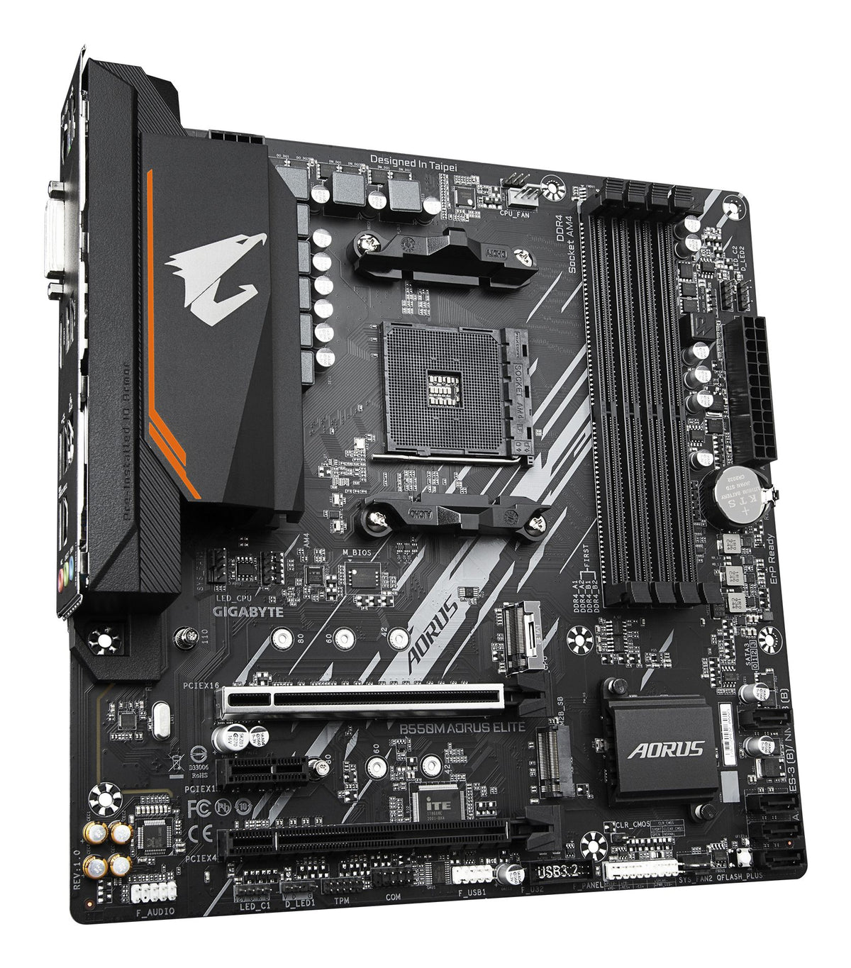 Gigabyte B550M AORUS ELITE AMD B550 Emplacement AM4 micro ATX
