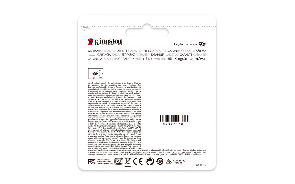 KINGSTON 32Go microSDXC Endurance 95R/45W C10 A1 UHS-I Card Only