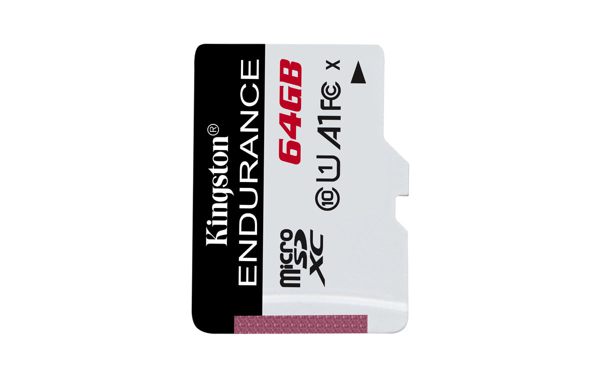 KINGSTON 64Go microSDXC Endurance 95R/45W C10 A1 UHS-I Card Only