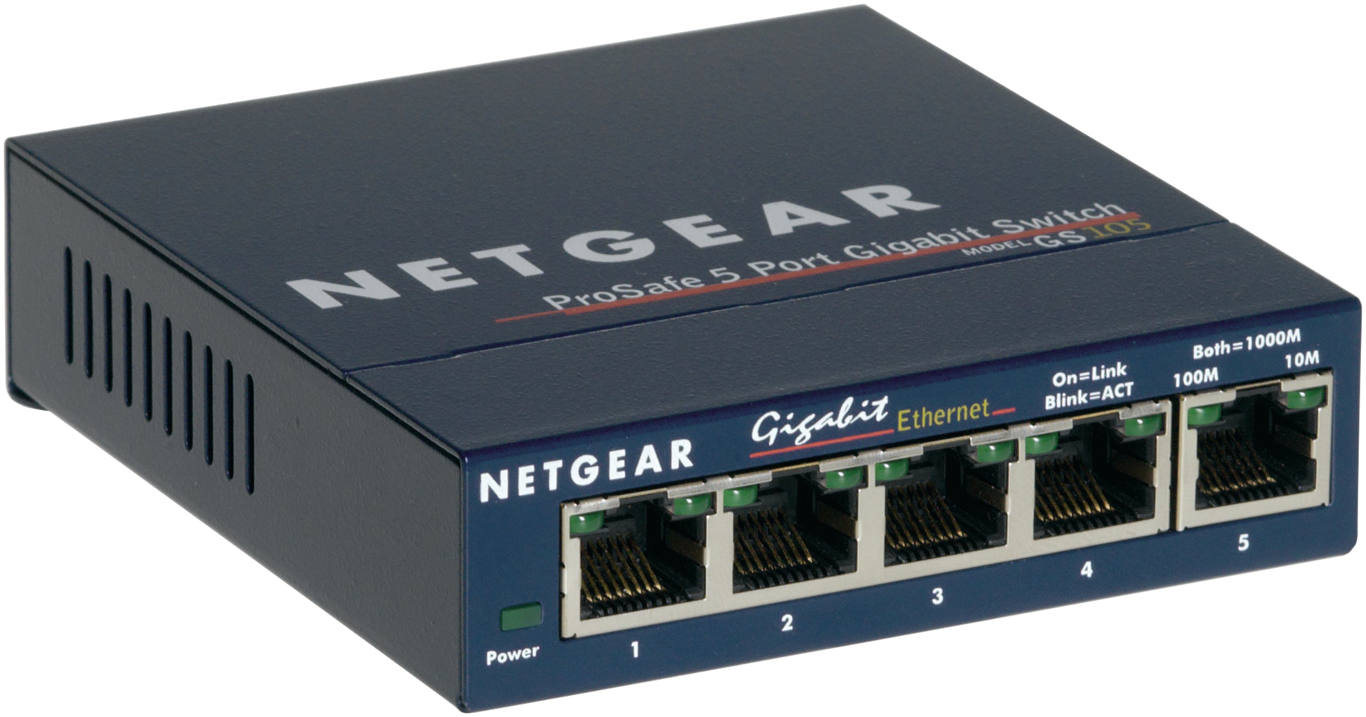 Commutateur Réseau de Bureau Netgear GS105GE              5P Gigabit