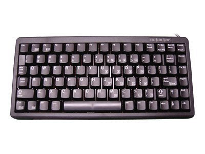 CHERRY Clavier compact G84-4100 USB/PS2 noir (Suisse)