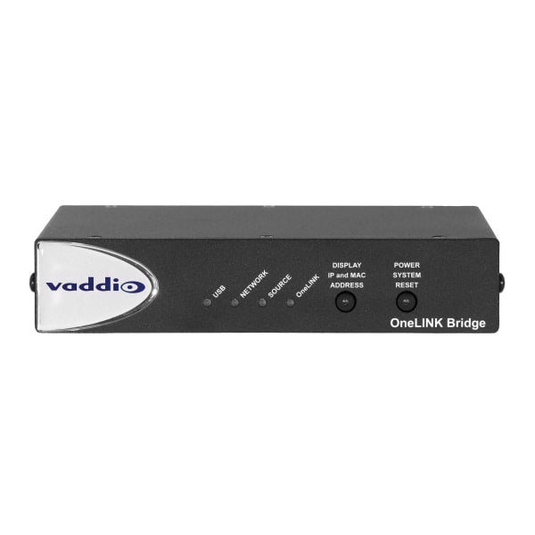 Vaddio RoboSHOT 30E HDBT OneLinK Bridge Sys Black