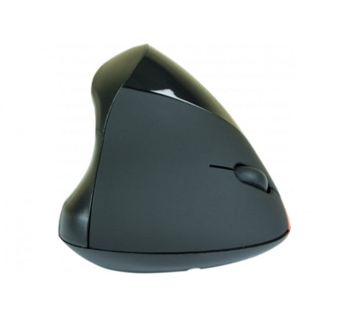 Souris verticale sans fil noire