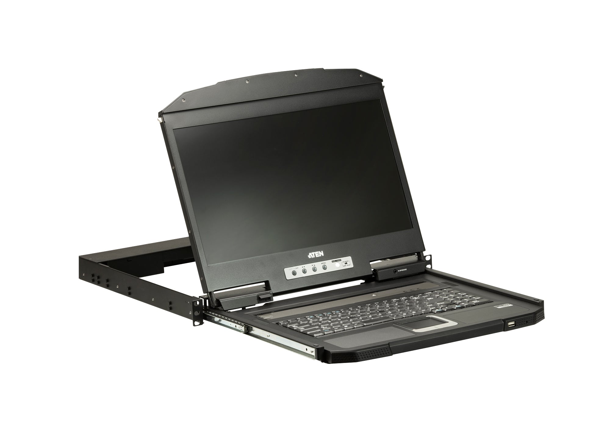 "ATEN CL3700NW support d'ordinateurs 47 cm (18.5"") 1920 x 1080 pixels Métal, Plastique Noir 1U"