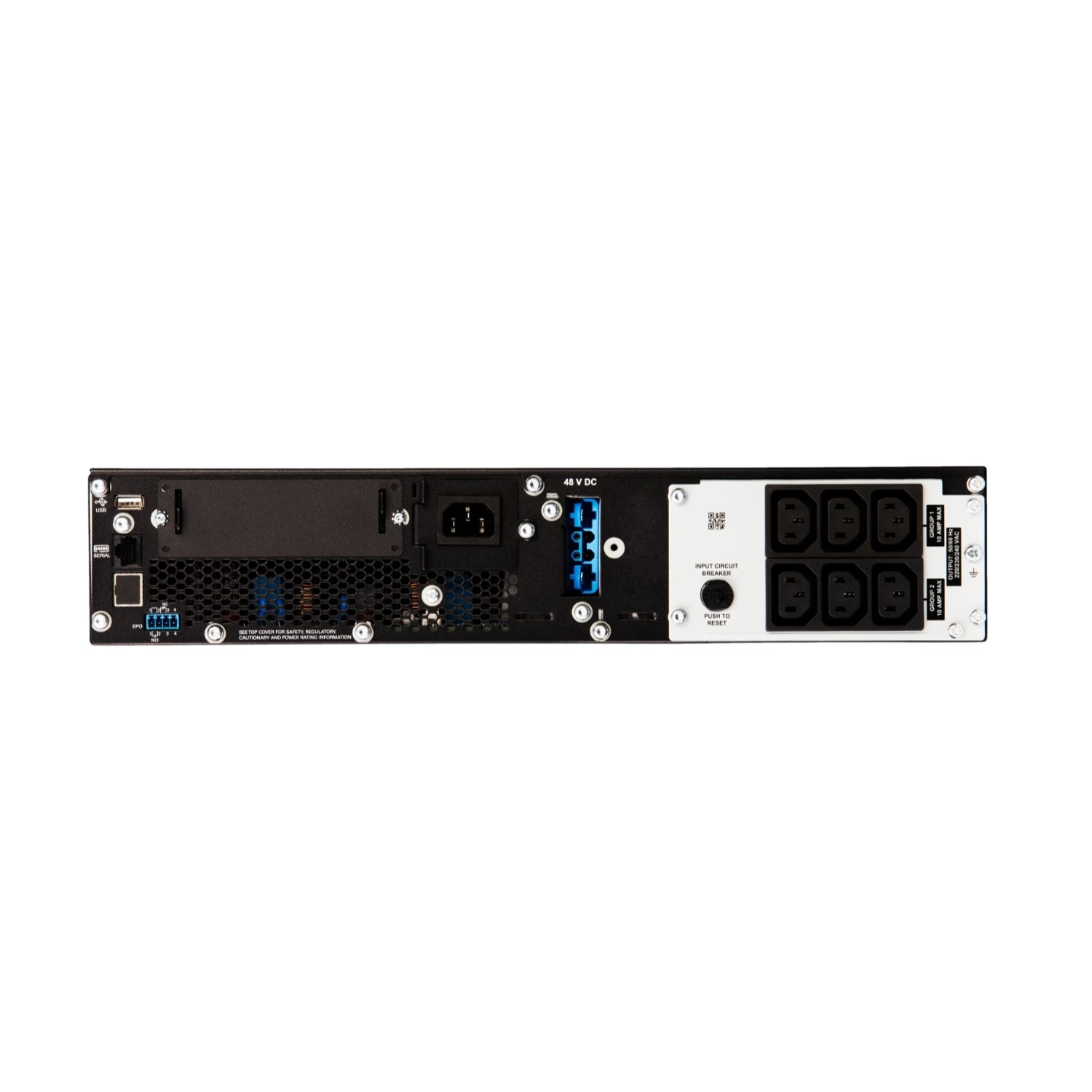 APC Smart-UPS SRT 1000VA RM UPS rack-mountable AC 230V 1000Watt 1000VA RS-232 USB output connectors 6 PFC 2U Black