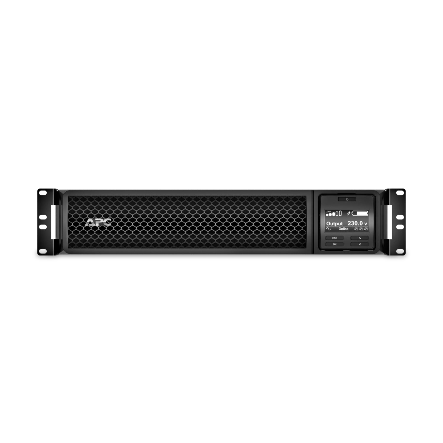 APC Smart-UPS SRT 1500VA RM UPS Rack AC 220/230/240V 1.5 kW 1500VA RS-232 USB output connectors 6 PFC 2U Black