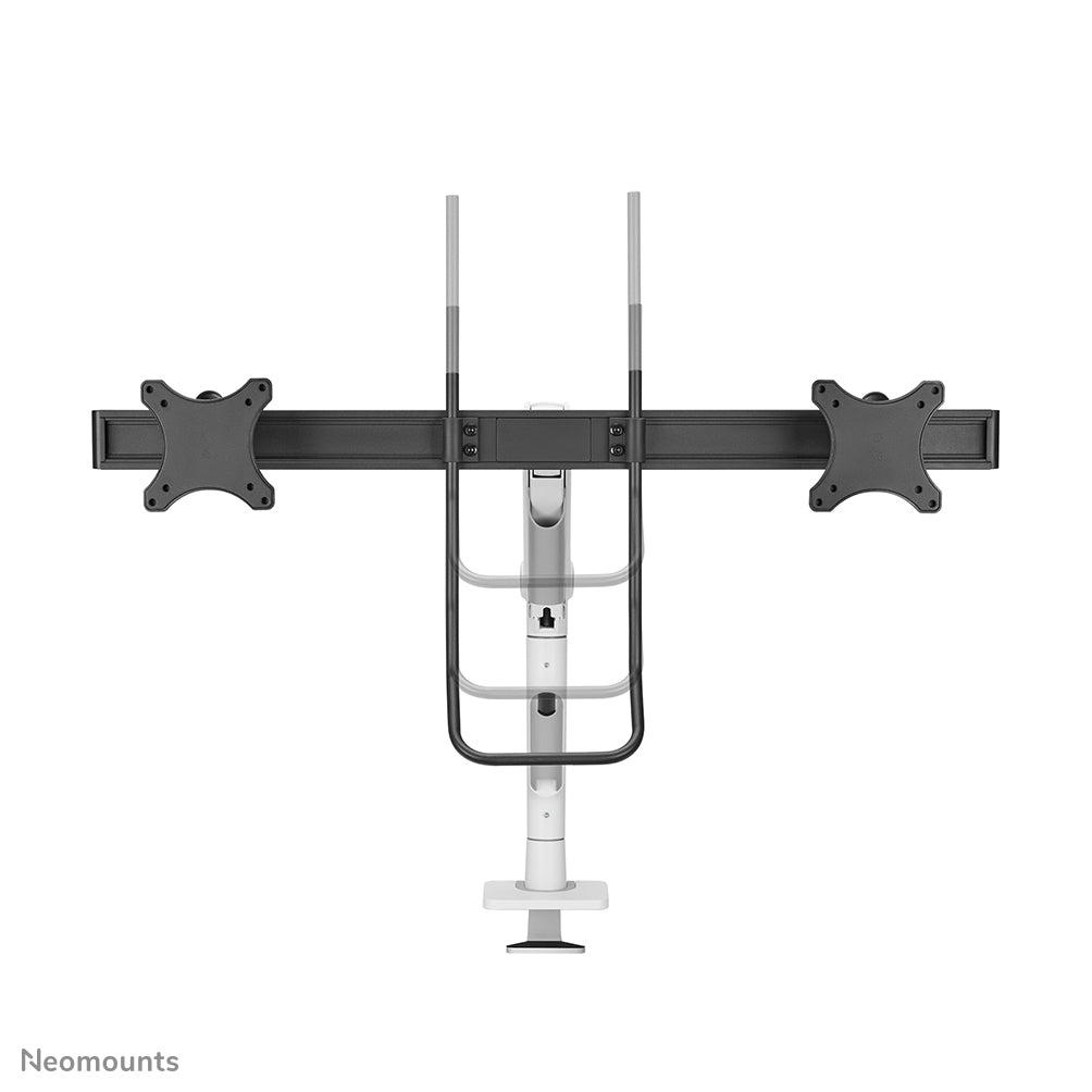 NEOMOUNTS DS75S-950WH2 Support décran à fixer 17-32p - ressort à gaz - Topfix - arrêt 180