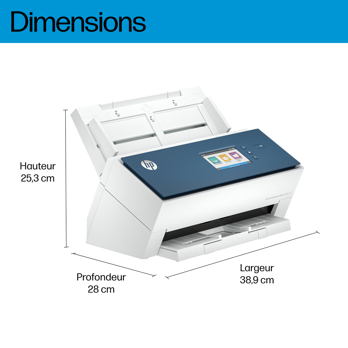 HP ScanJet Enterprise Flow N9000 sn1 Scanner 80ppm/160ipm