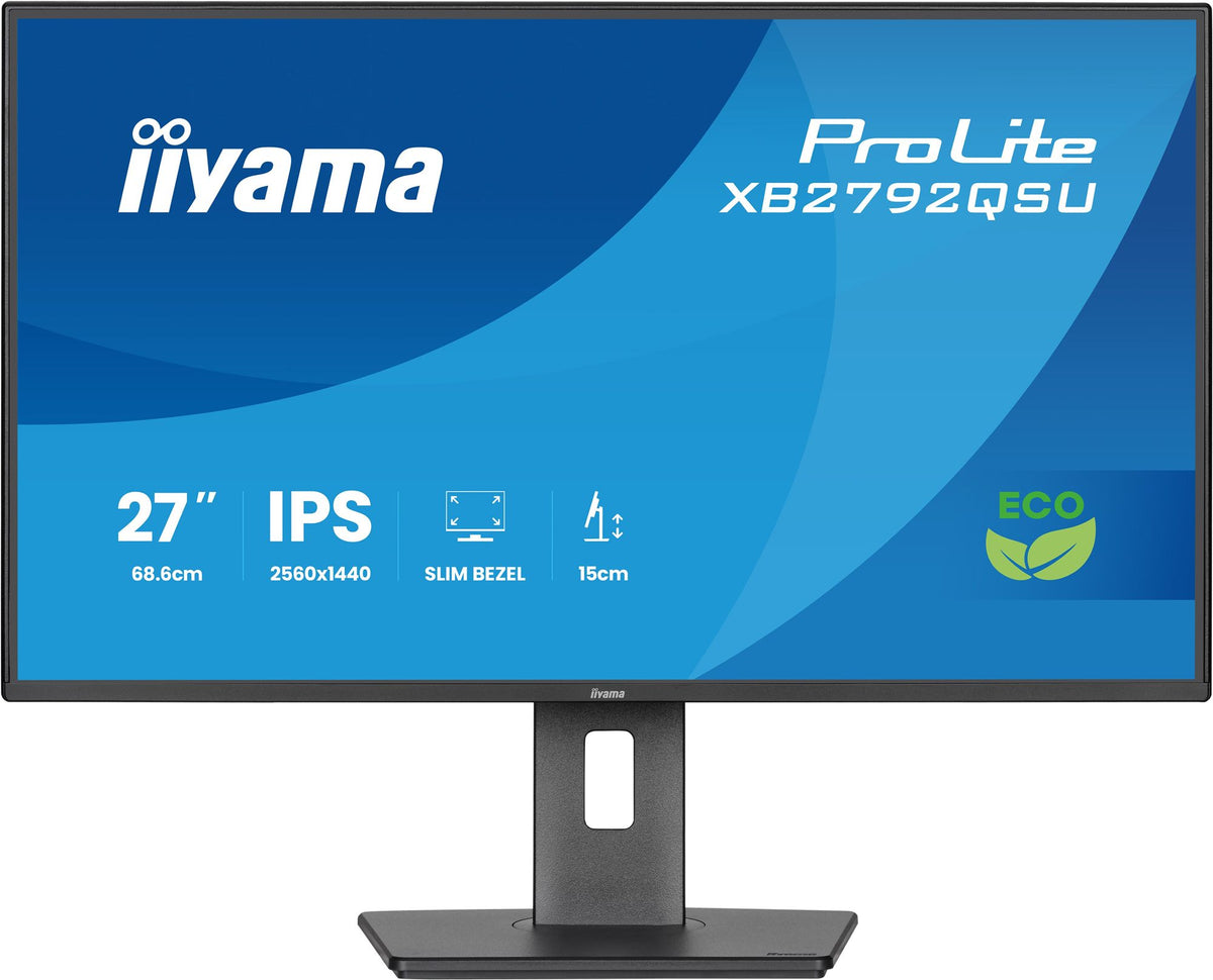 iiyama XB2792QSU-B1 27" Business QHD IPS