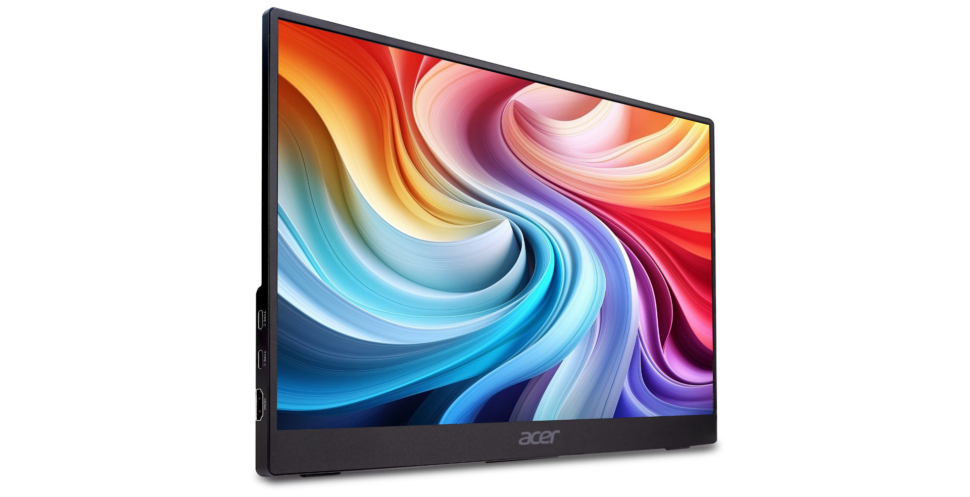 ACER Moniteur Portable PM161QB1bmiuux 15.6p LED IPS 16:9 FHD 60Hz Dalle Flat HDMI 1.4 + 2xType-C Garantie 2ans Standard