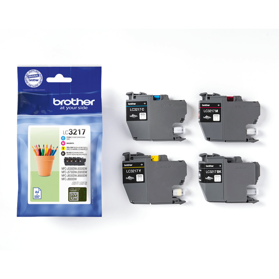 BROTHER Value Pack LC3217BK/C/M/Y