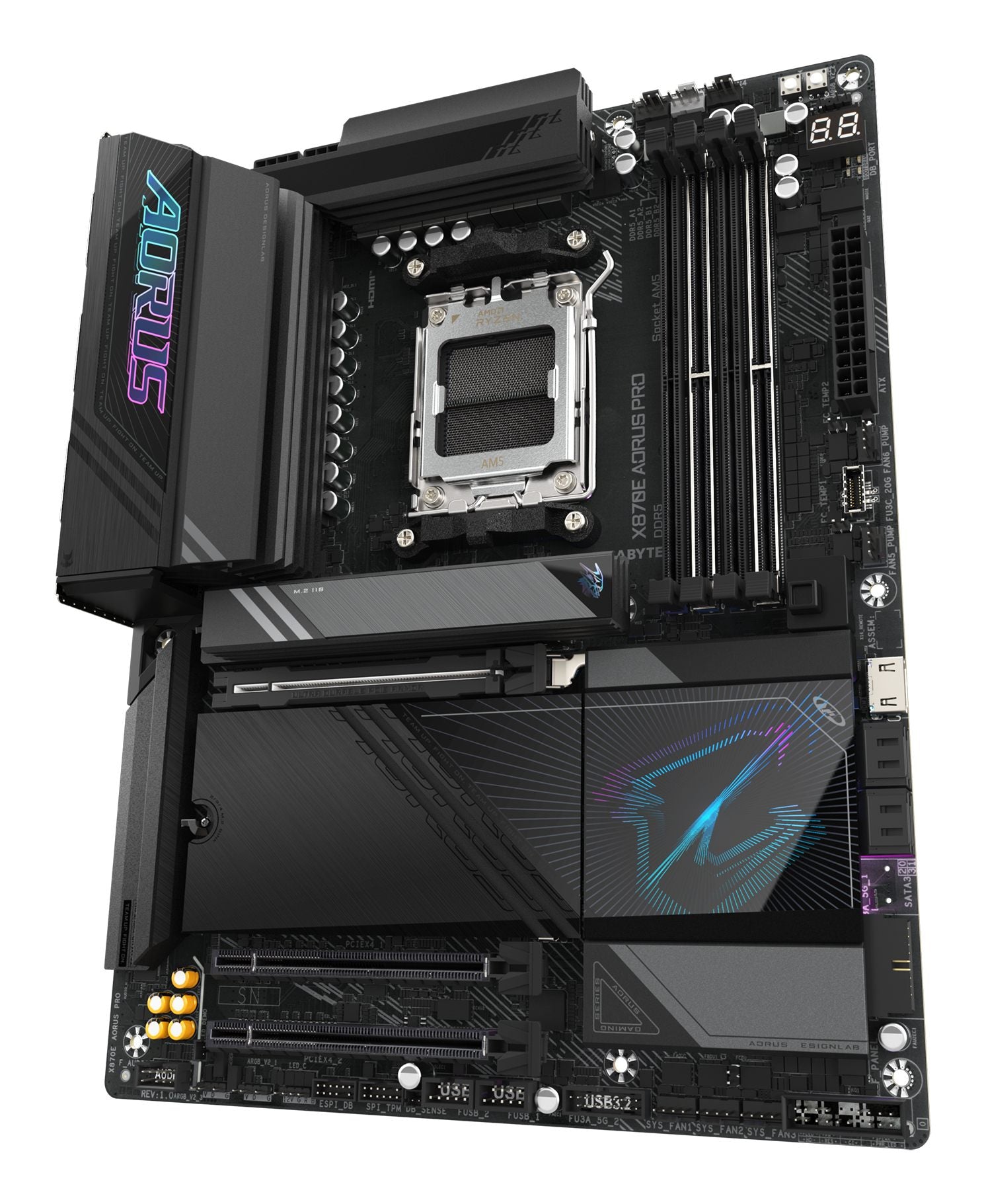GIGABYTE X870E AORUS PRO carte mere AMD X870E Emplacement AM5 ATX