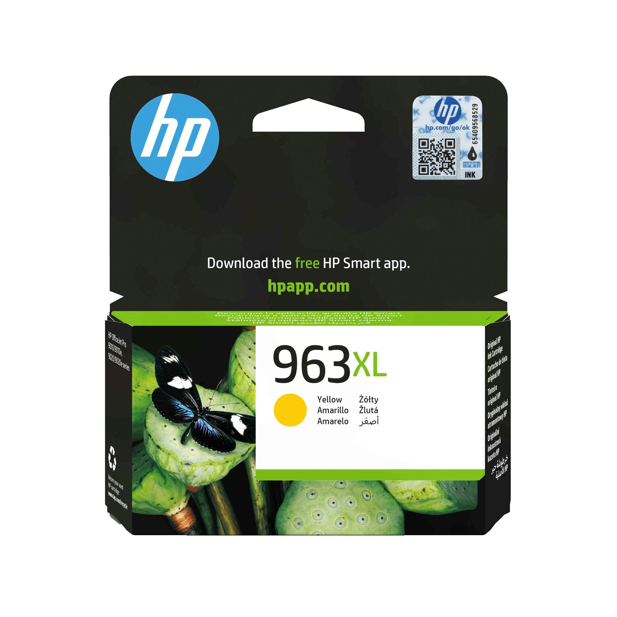 HP 963XL Haute capacité  encre jaune