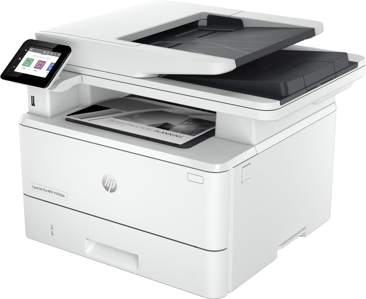 HP LaserJet Pro MFP 4102dw MFP Mono laser A4 38ppm Copy 40ppm Print 350sheets LAN Imprimante Wi-Fi USB Bluetooth