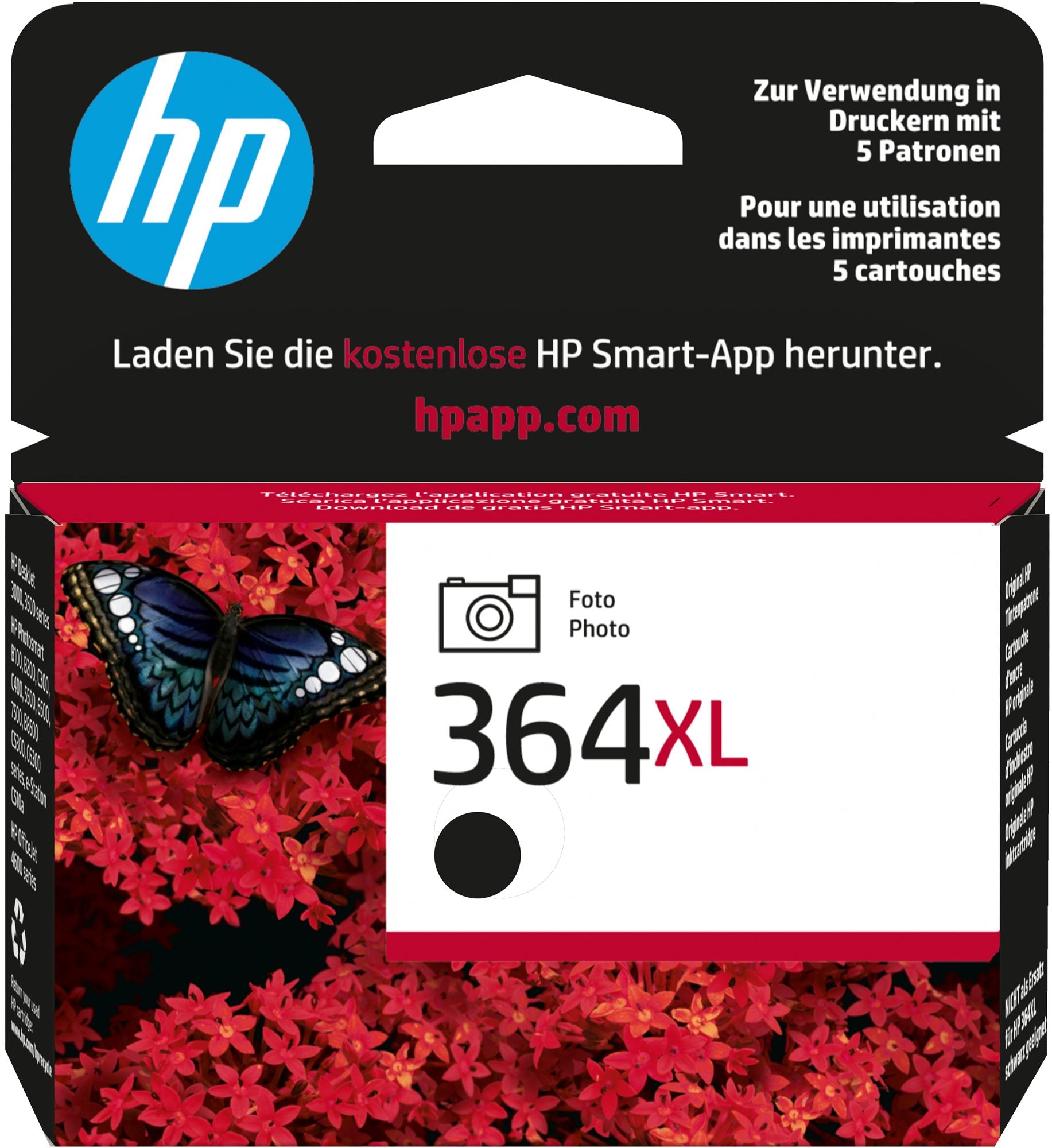 HP 364XL Photo Black Ink Cart/Vivera Ink