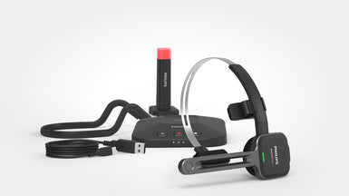 PHILIPS SpeechOne PSM6300 - Micro-casque de dictée sans fil, 8go, Portée max 5m
