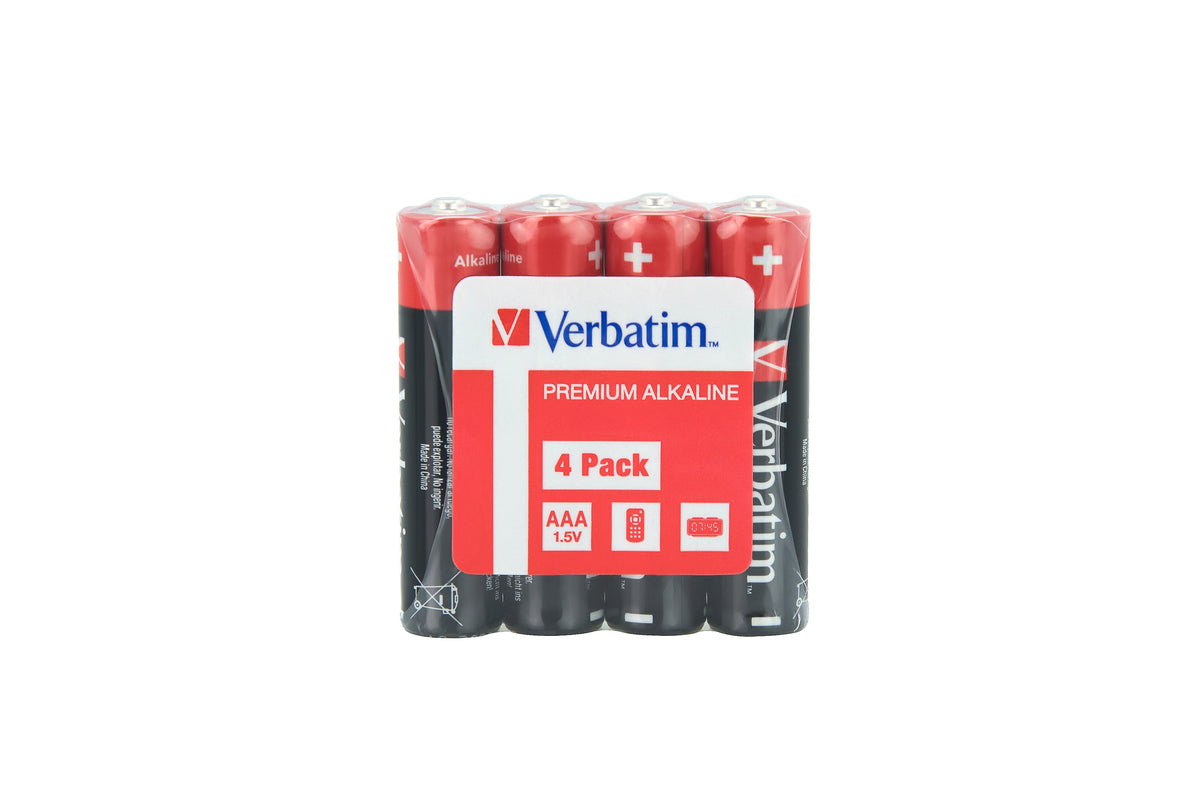 ALKALINE BATTERY AAA 4 PACK SHRINK WRAP