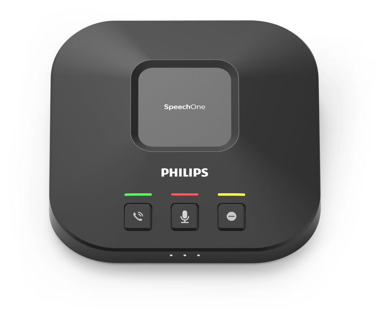 PHILIPS SpeechOne PSM6300 - Micro-casque de dictée sans fil, 8go, Portée max 5m
