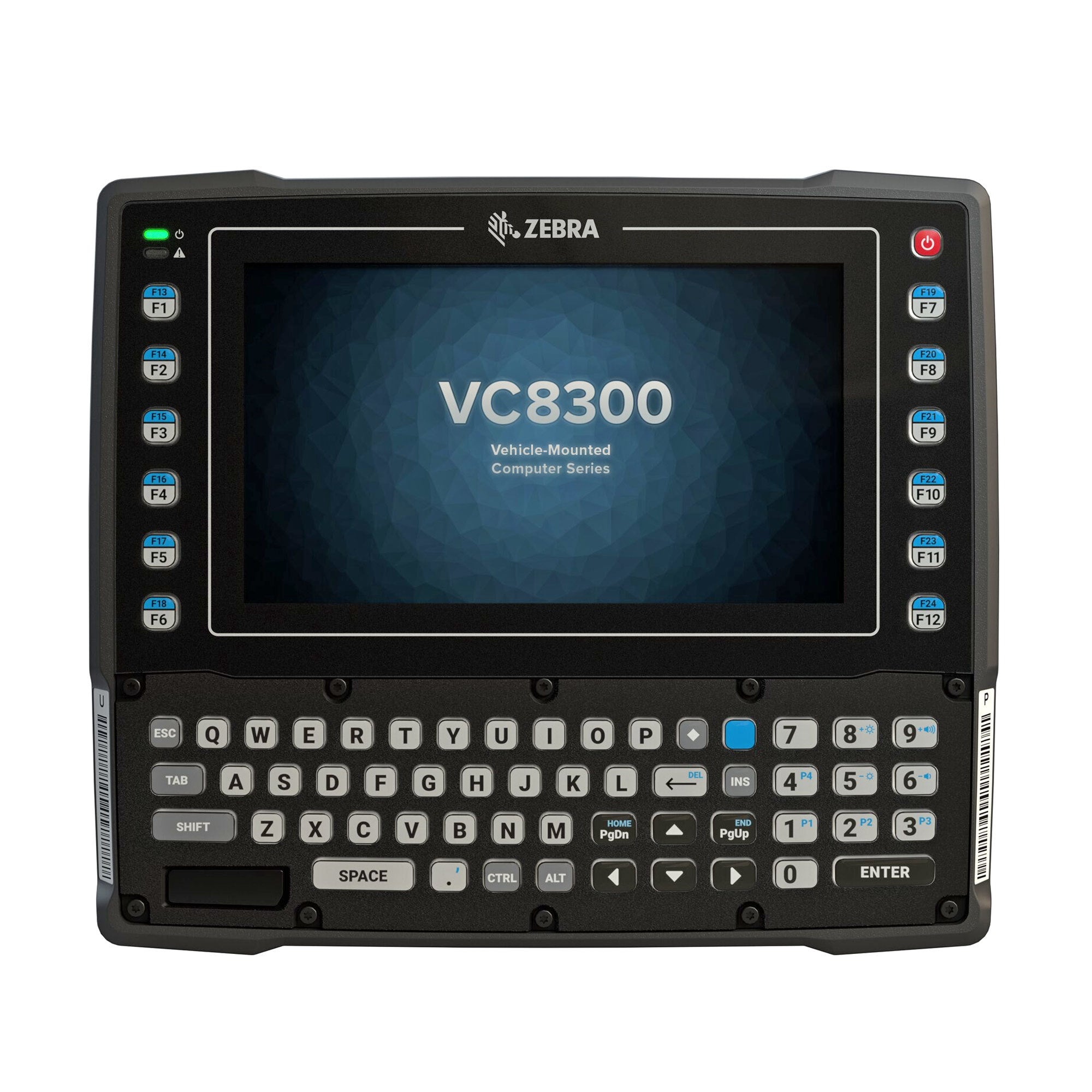 "Zebra VC8300 ordinateur portable de poche 26,4 cm (10.4"") 1024 x 768 pixels Écran tactile 3,7 kg Noir"