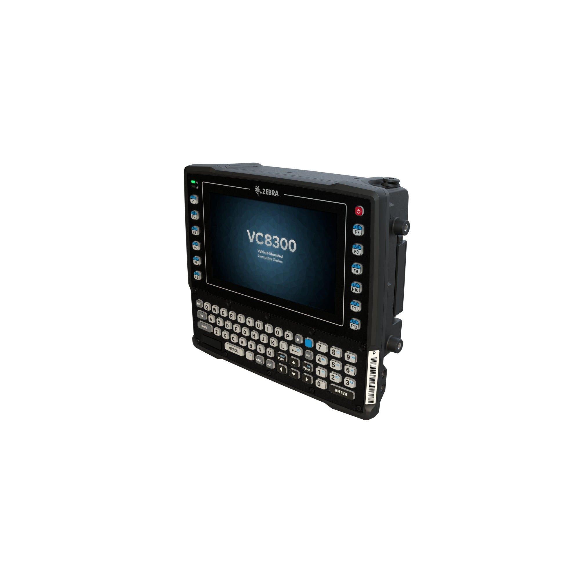 "Zebra VC8300 ordinateur portable de poche 26,4 cm (10.4"") 1024 x 768 pixels Écran tactile 3,7 kg Noir"