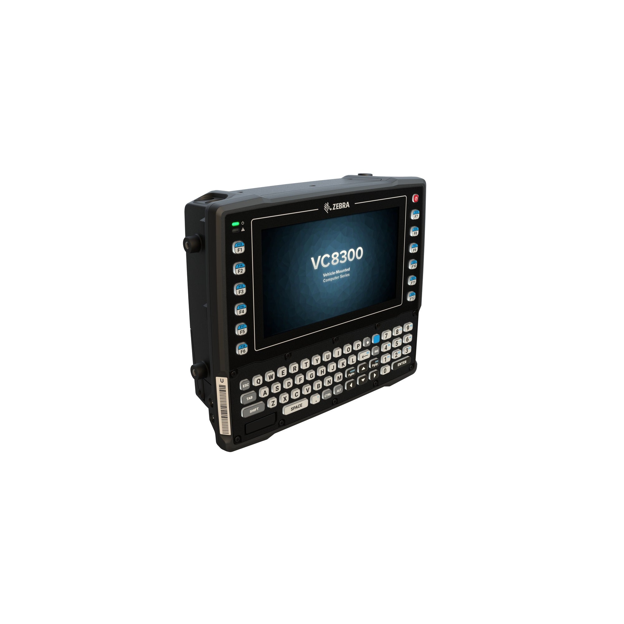 "Zebra VC8300 ordinateur portable de poche 26,4 cm (10.4"") 1024 x 768 pixels Écran tactile 3,7 kg Noir"
