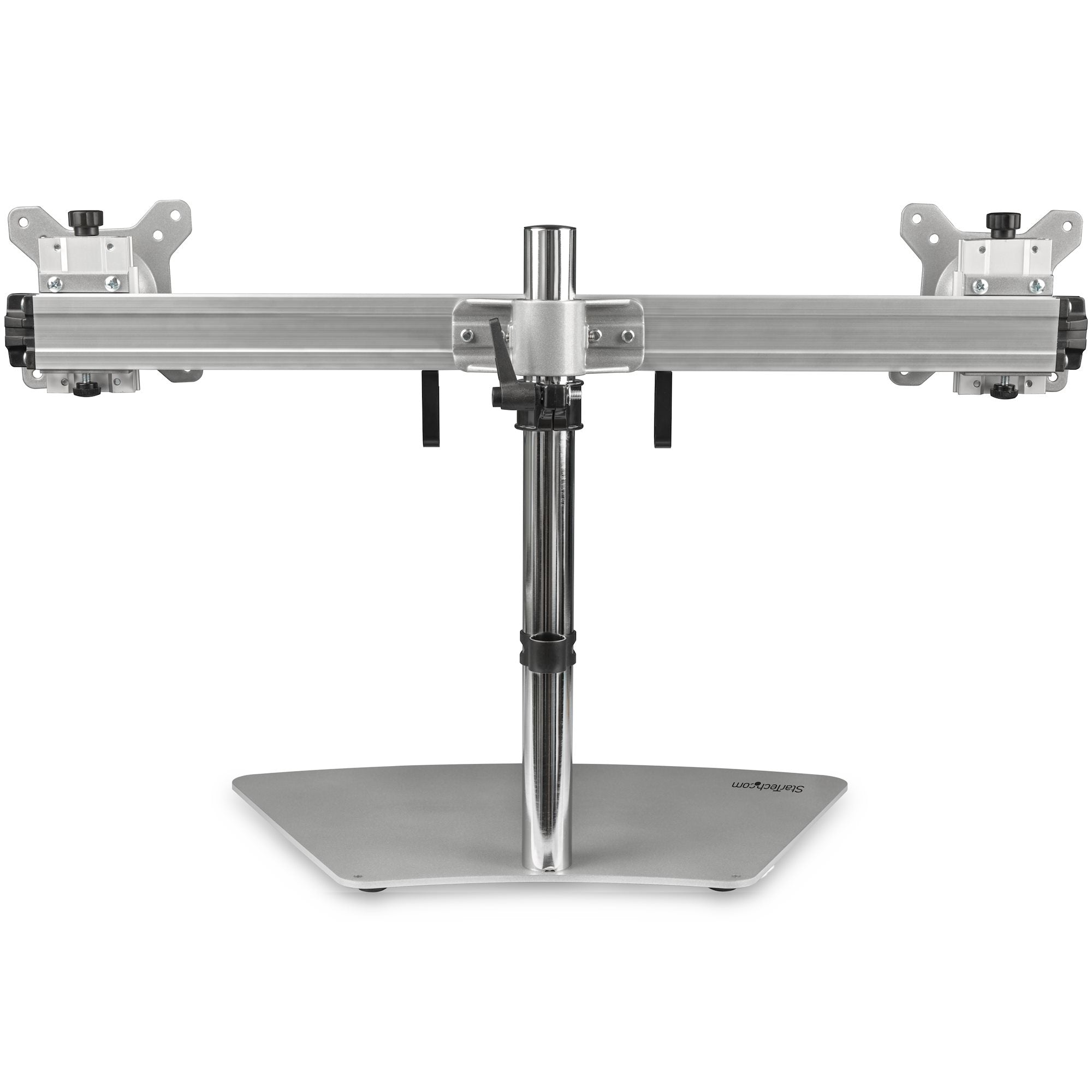Dual-Monitor Stand - Horizontal - Silver