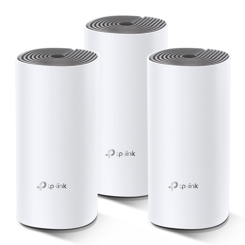 TP-LINK AC1200 Whole-Home Mesh Wi-Fi System Qualcomm CPU 867Mops at 5GHz+300Mops at 2.4GHz 2 10/100Mops Ports 2 internal antennas