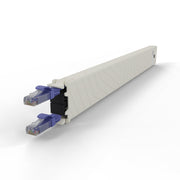 PATCHBOX ONE CASSETTE CAT6A UTP VIOLET 0,8 m 8U