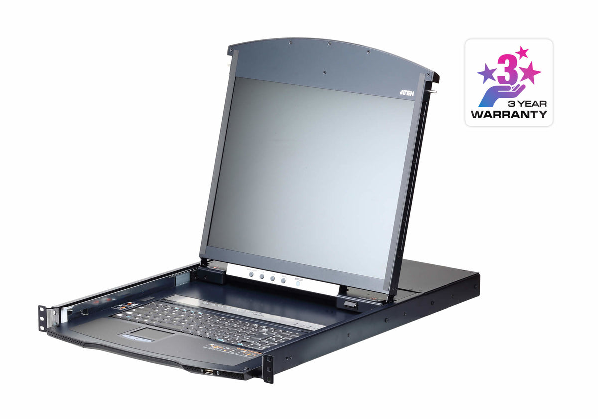 Aten KL1108VN Console LCD KVM IP DVI/VGA/USB 8P CAT5