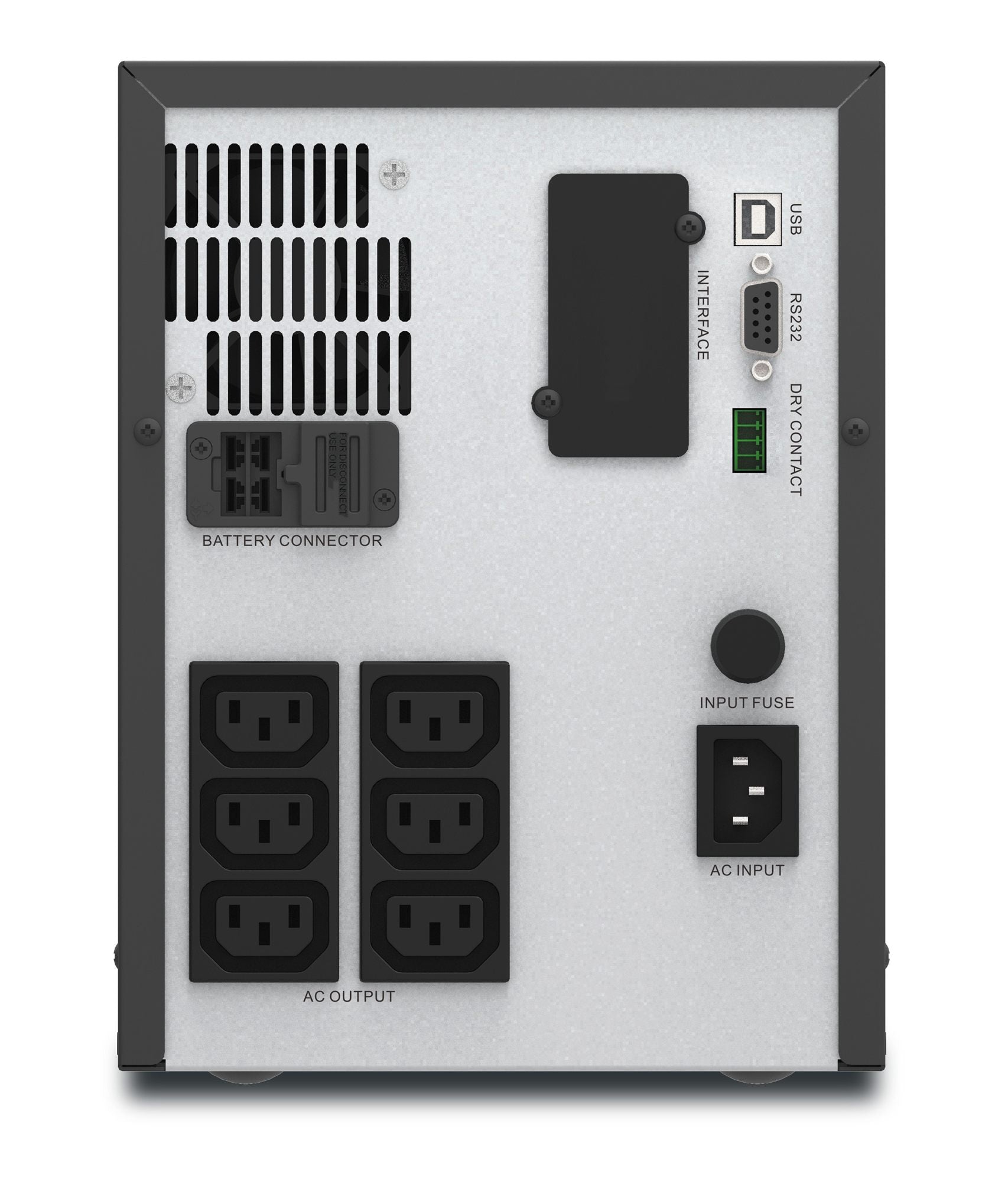 APC Easy UPS SMV SMV2000CAI UPS AC 220/230/240V 1400Watt 2000VA 7Ah USB RS-232 output connectors 6