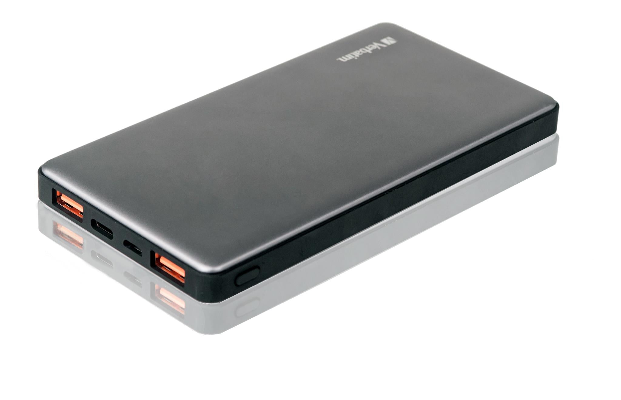 Verbatim DUAL POWERBANK QC3 10000mAh SIL