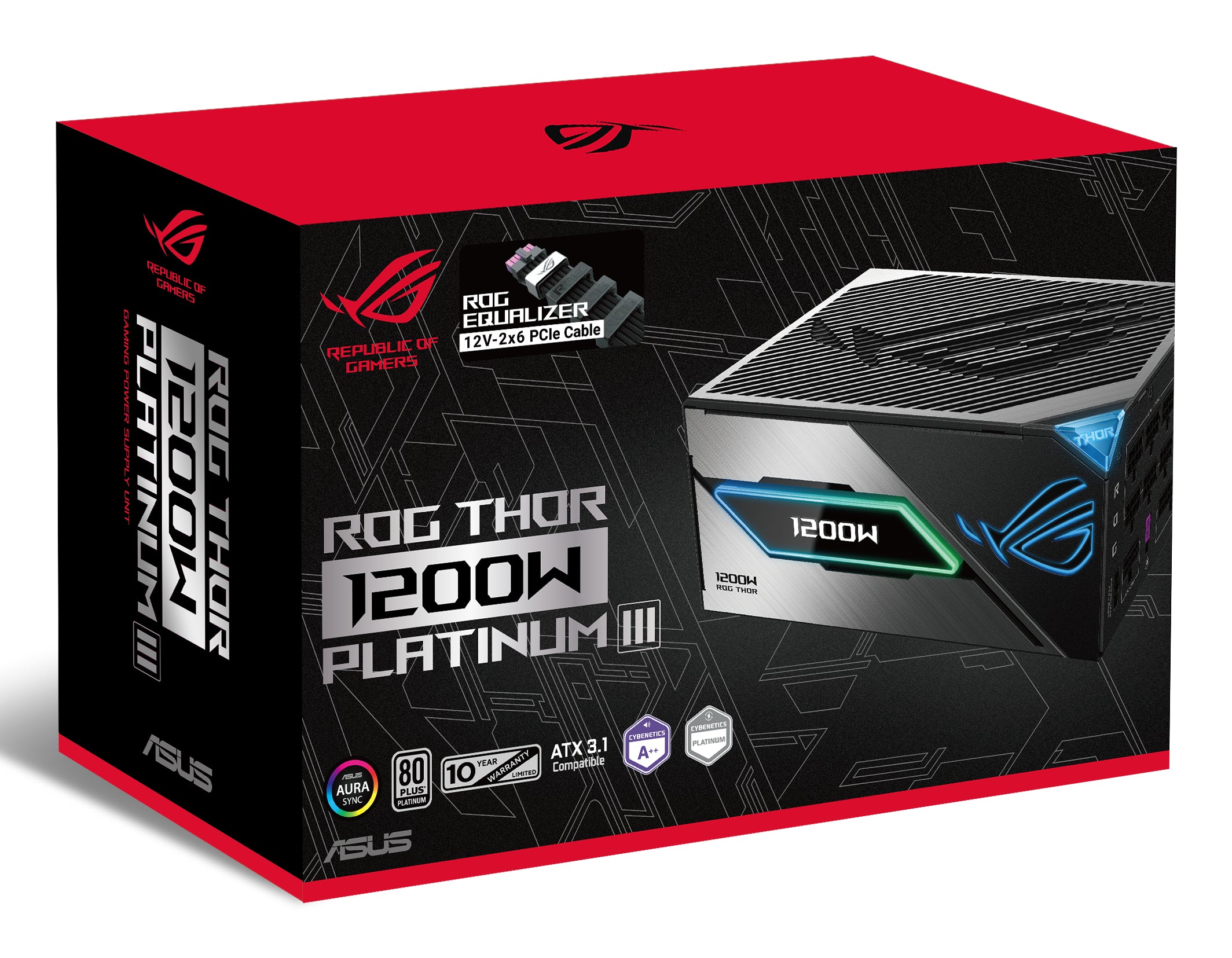 ASUS ROG THOR 1200W Platinum III ROG Equalizer
