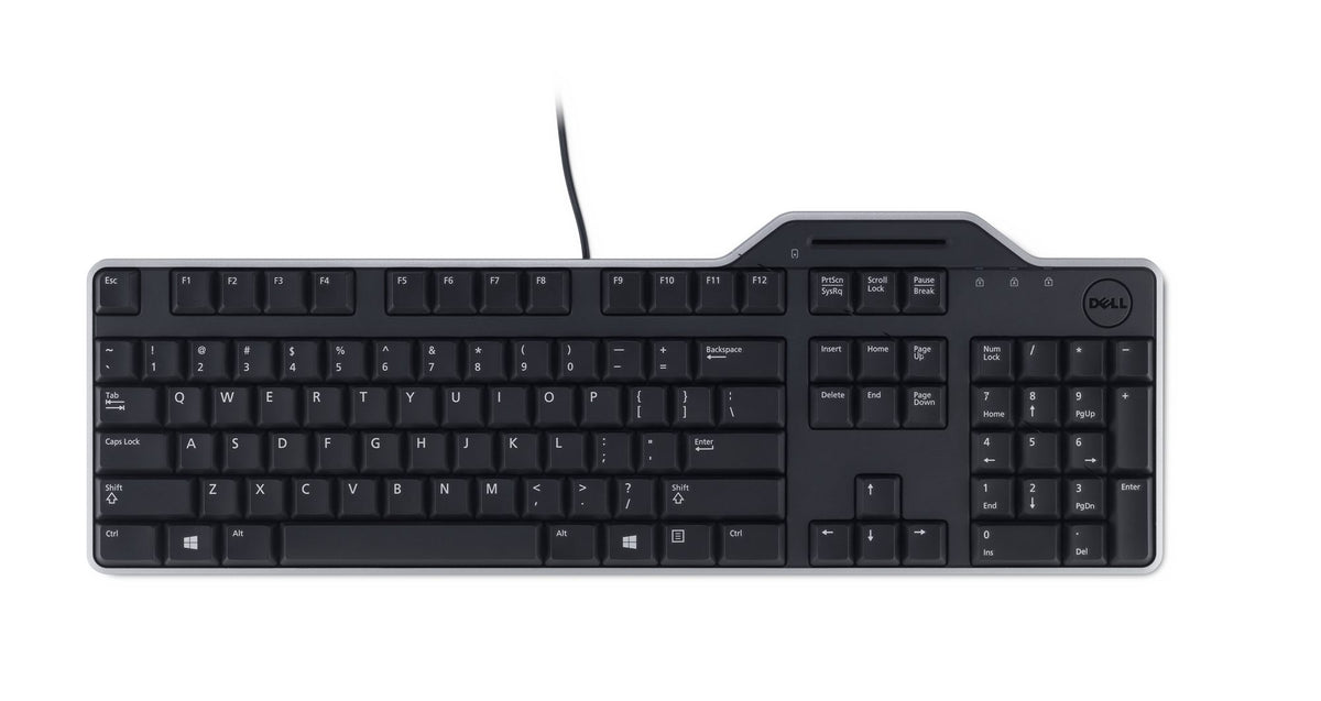 Dell KB813 - Taille réelle (100 %) - USB - QWERTY - Noir