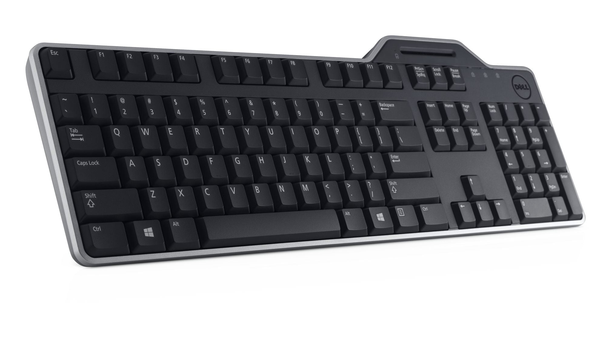 Dell 580-18366 - Taille réelle (100 %) - Avec fil - USB - QWERTY - Noir