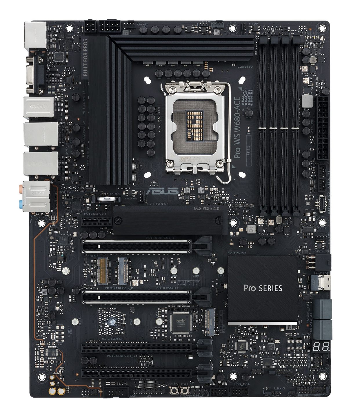 ASUS PRO WS W680-ACE LGA1700 4xDDR5 WS ATX MB 8xSATA 3xM.2