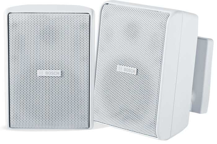 Bosch Cabinet speaker 4in 70/100V white pair