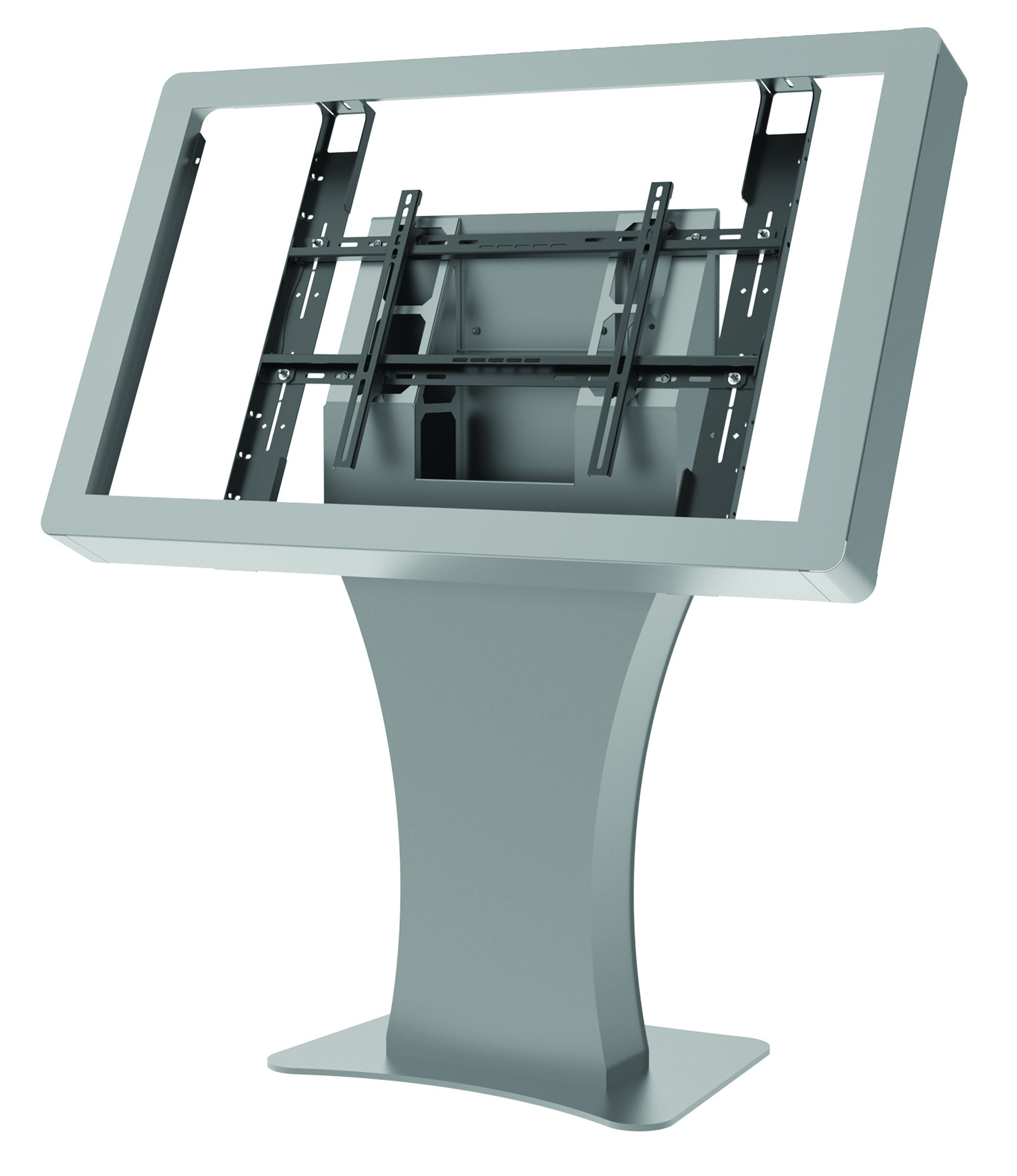 PEERLESS 49in Landscape Kiosk silver