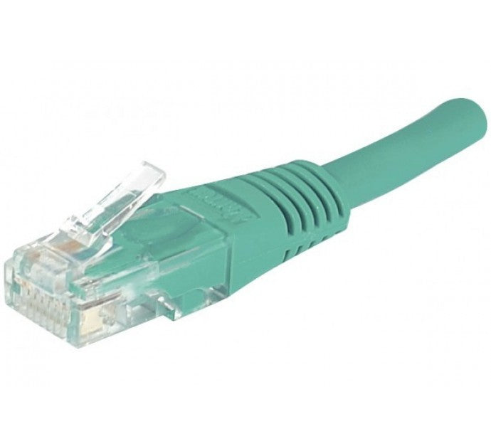 Cordon RJ45 catégorie 6 U/UTP vert - 0,5 m