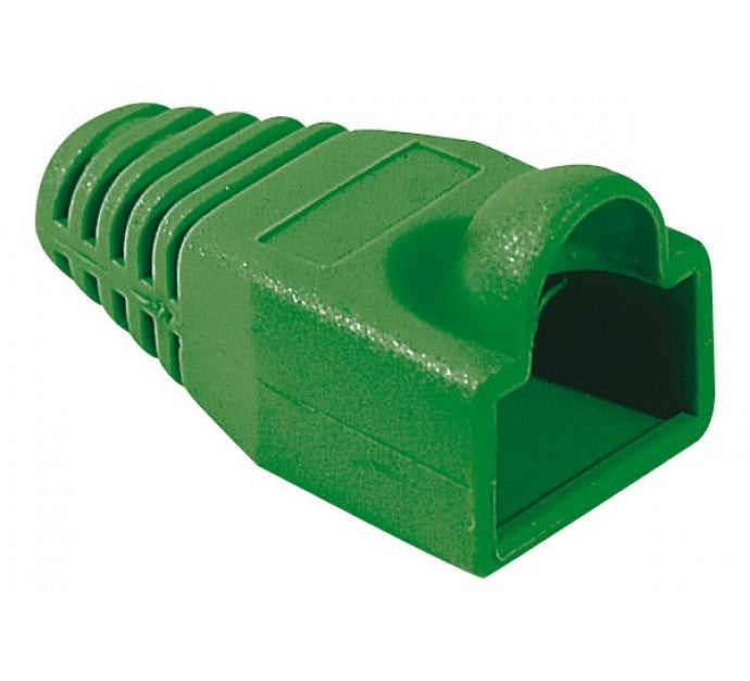 Manchon RJ45 vert snagless diamètre 5,5 mm (sachet de 10 pcs)