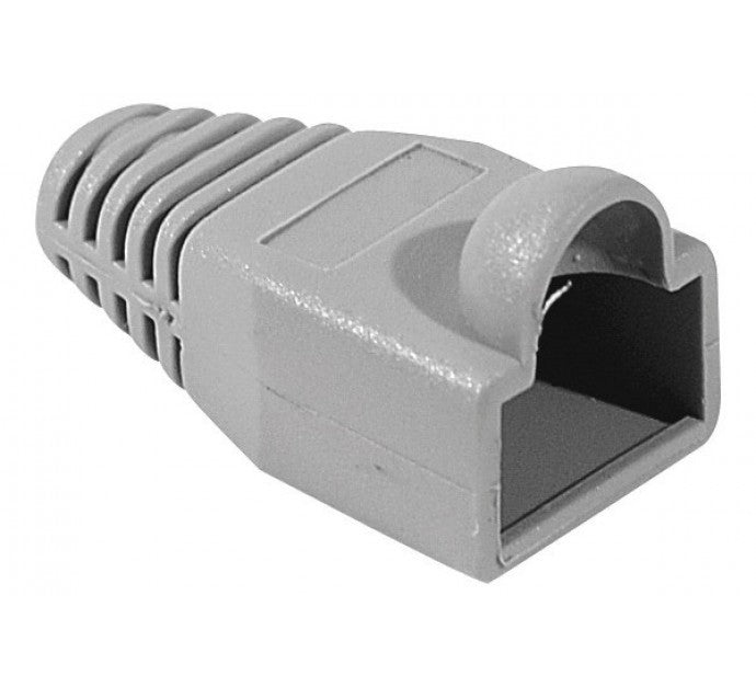 Manchon RJ45 gris snagless diamètre 6,5 mm (sachet de 10 pcs)